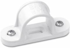 Univolt Space Bar Saddle, Ø 25mm, White